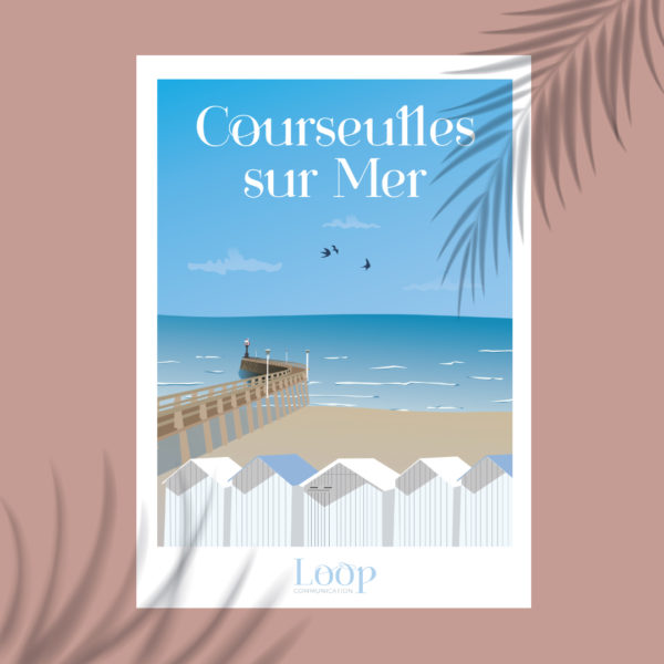 Affiche-Courseulles-sur-Mer
